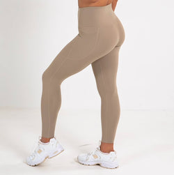 Sculpt Leggings- SAND