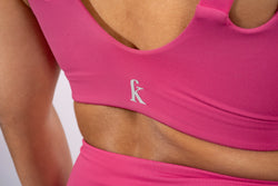 Sculpt Sports Bra- BARBIE PINK