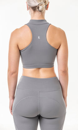 Intense zipper- Grey